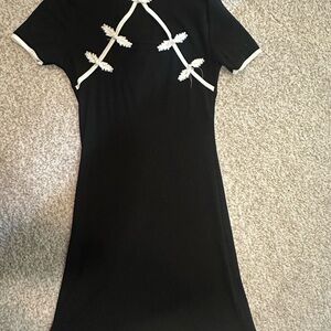 Chinese style mini dress